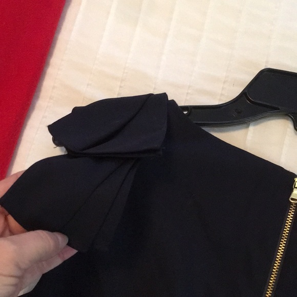 J Crew navy blue lightweight wool dress. - Picture 7 of 15